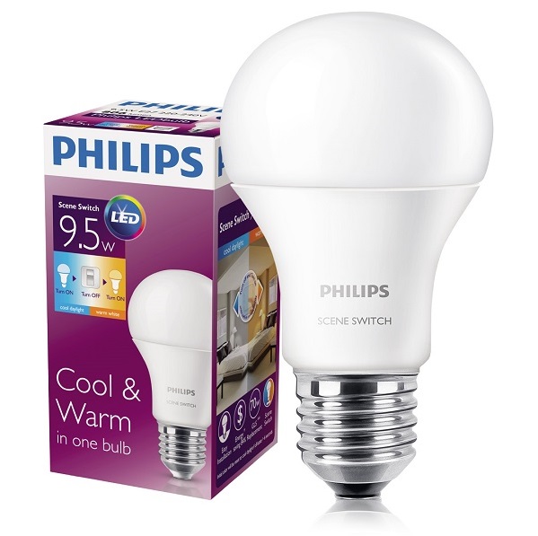 Philips Scene Switch 2-in 1 LED Bulb