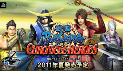 Download Sengoku Basara Chronicle Heroes ISO/CSO PSP PPSSPP Ukuran Kecil