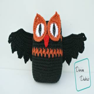 PATRON GRATIS BUHO MURCIELAGO AMIGURUMI 30990