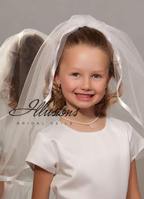 Illusions -Flower Girl & First Communion Veils 2012