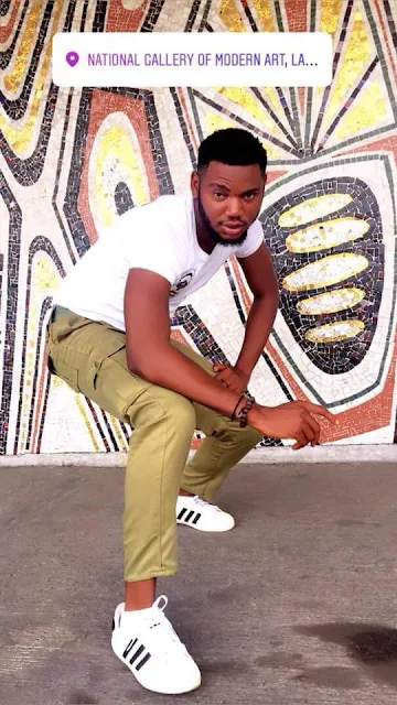 Wow! Remember this child actor? He is all grown up now and undergoing his NYSC in Lagos (photos)