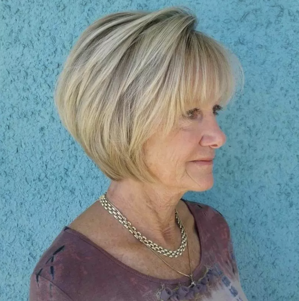 short hairstyles for women over 60 with fine hair