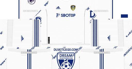 Leeds United Kit 2020 2021 Adidas Kit Dream League Soccer 2019
