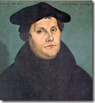 Martin Luther in 1533 by Lucas Cranach the Elder