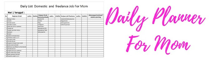 Daily Planner For Mom