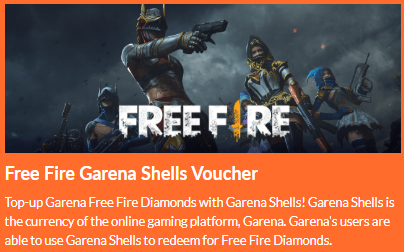 Top Up Free Fire Diamonds With Garena Shells Voucher 2020 Ropuni Com