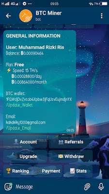 mining bitcoin bot telegram