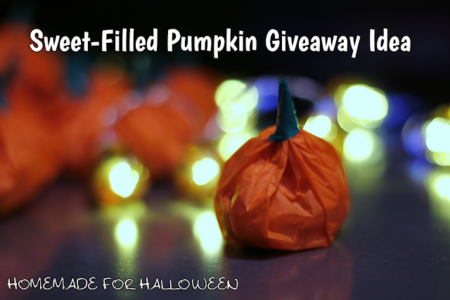 pinterest inspired pumpkin sweet giveaways - Halloween Crafts