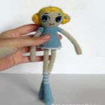 patron gratis muñeca amigurumi | free pattern amigurumi doll 