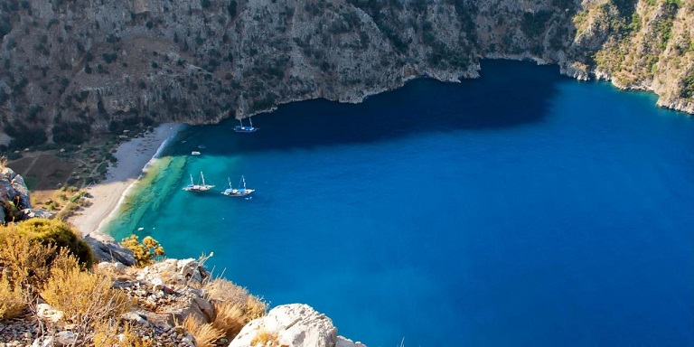 Butterfly Valley, Pantai Tersembunyi dengan Keindahan Alami