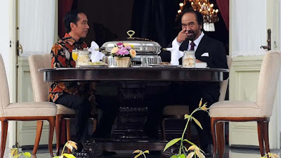 Pertemuan Surya Paloh-Jokowi Bahas Pemilu, NasDem Akan Tinggalkan AMIN?