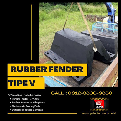 rubber fender tipe v