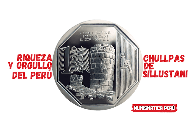 Moneda alusiva a las Chullpas de Sillustani