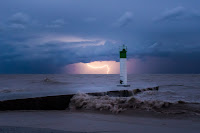 Lighthouse lightning - Photo by Michael Krahn on Unsplash