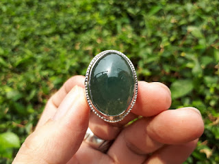 Cincin Batu Giok Jadeite Jade Type A JDT014 No Treatment Origin Burma Memo By DGL