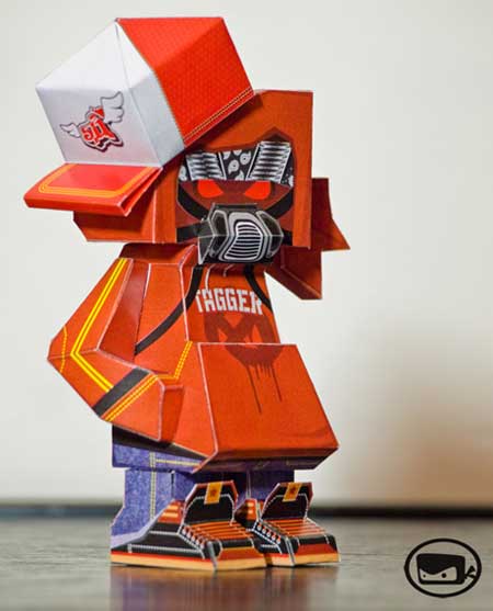 Tagger Paper Toy Sal Azad
