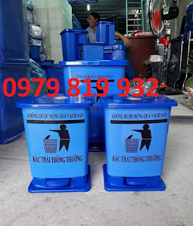 Thùng rác y tế thùng rác đạp chân 15 lít 