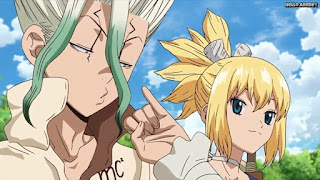 ドクターストーンアニメ 1期7話 石神千空 コハク Dr. STONE Episode 7