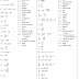 Physics formula sheet for school and college students