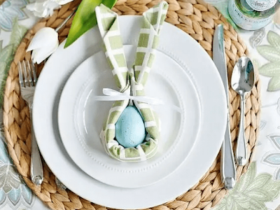 Ideias lindas para decoração de mesa de Páscoa