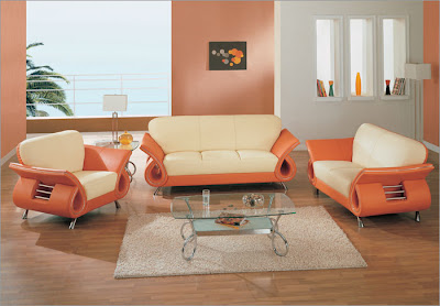 Global Furniture USA Clark 3 pc Leather Living Room Set