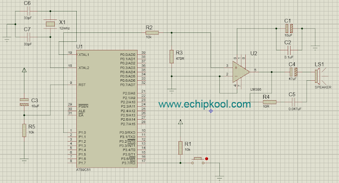 Mạch chuông cửa lập trình 8051