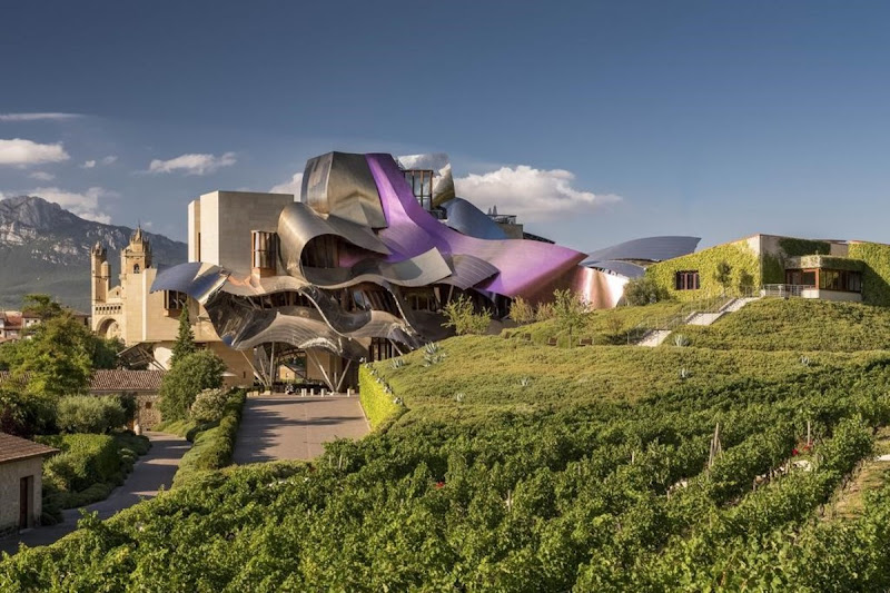 Hotel Marqués de Riscal. De Frank Gehry, en Rioja, España