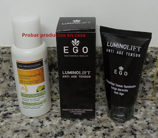Disfrutabox: Ego Professional Luminolift y gel higienizante