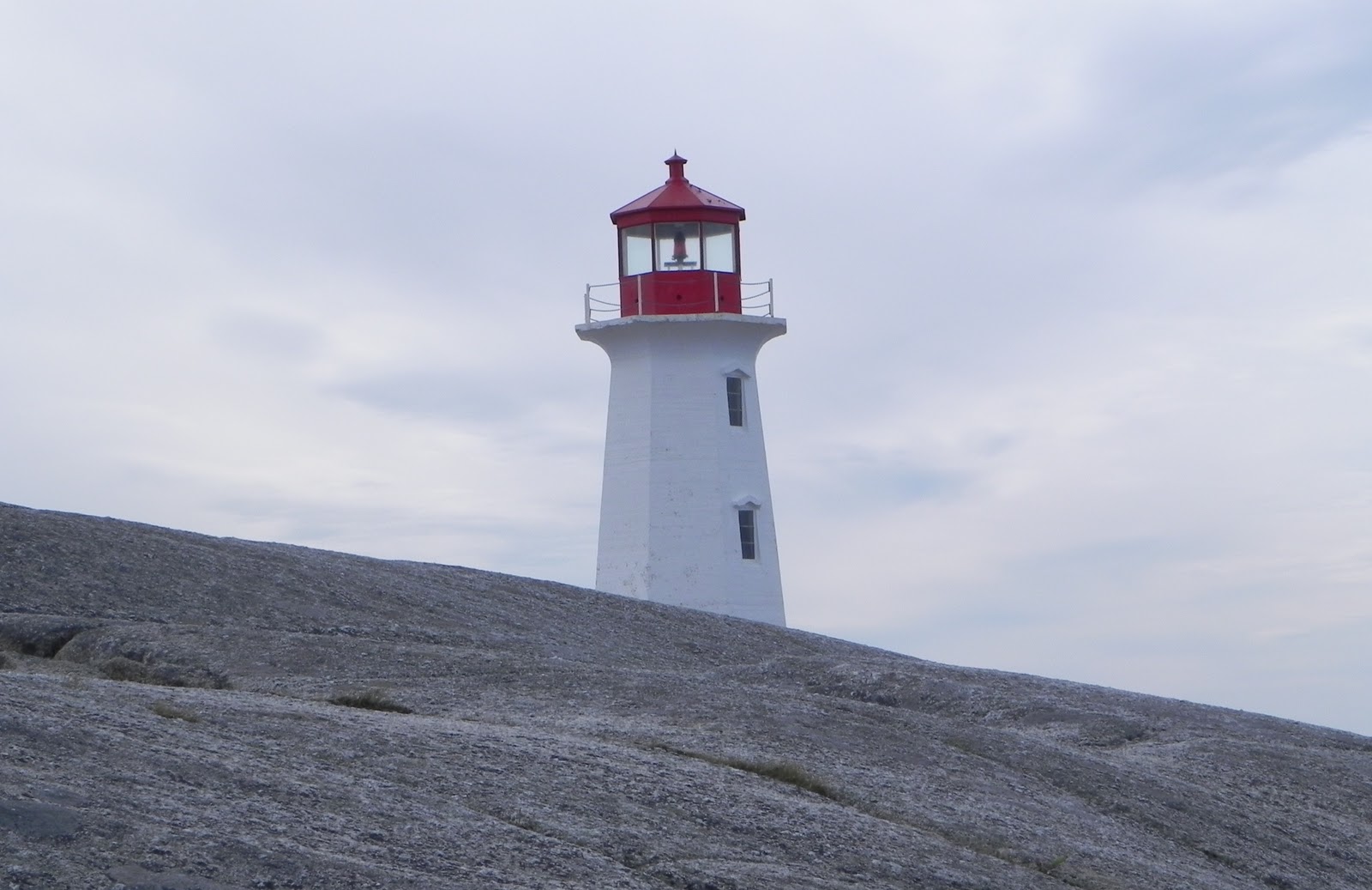 This lighthouse is in Peggy's Cove, Halifax, Nova Scotia. I was 