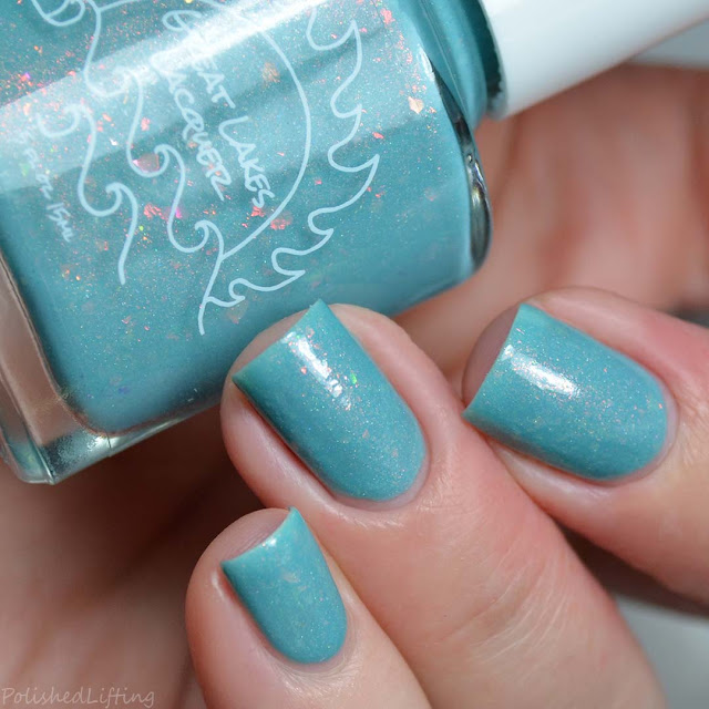 teal nail polish