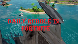 Daily rubble in fortnite, Where to find Fortnite Daily Rubble and retrieve a data drive