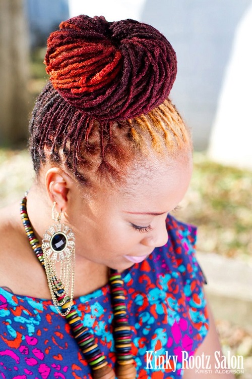 African American Hairstyles Trends and Ideas : Multi color ...