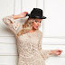 vestido de croche com gráfico