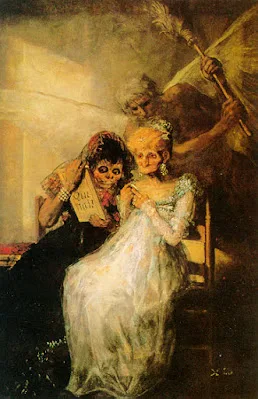 Util Coming The Death, 1810~2 (Hasta La Muerte) By Francisco Goya, Spanish 1746~1828