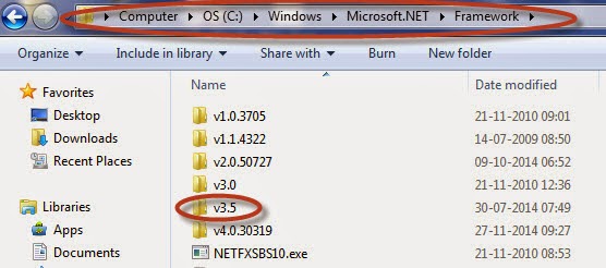 How to find dotnet framework version