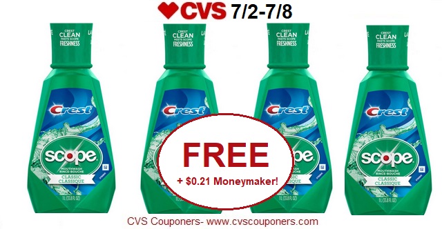 http://www.cvscouponers.com/2017/07/free-021-money-maker-for-crest-scope.html