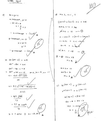 Life's Like That.: Mari jawab soalan matematik