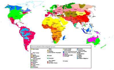 Dünya Dil Aileleri Haritası Dünya Dilleri Slaytı indir