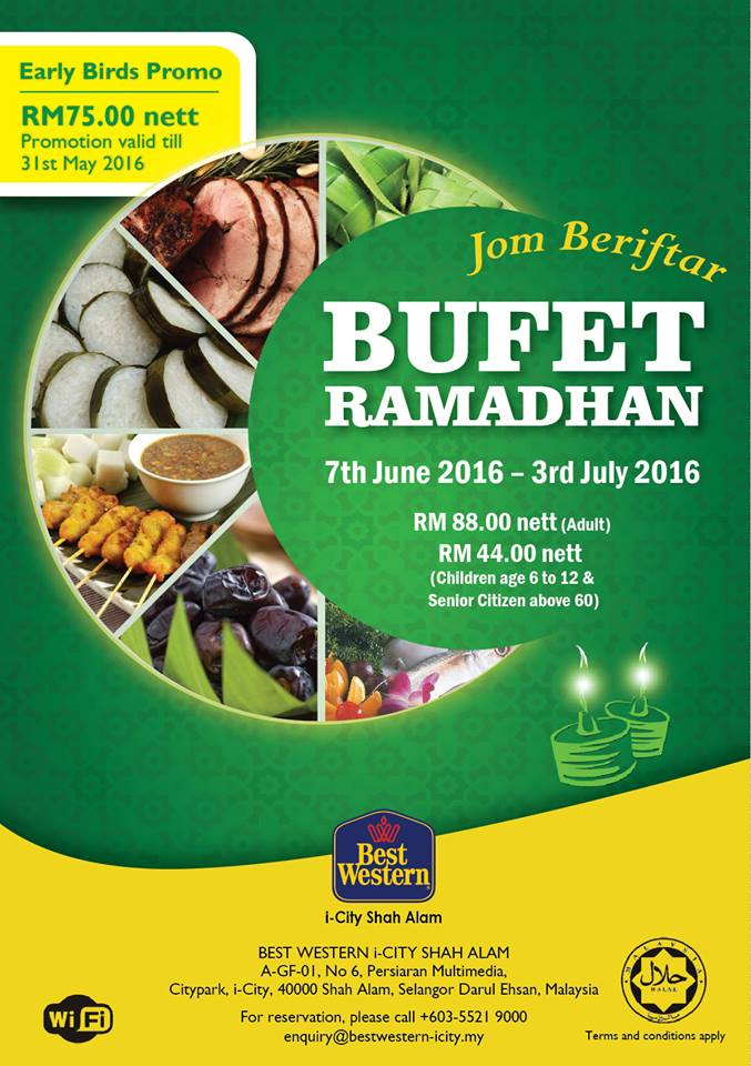 Senarai Buffet Ramadhan Shah Alam 2016 - MySemakan