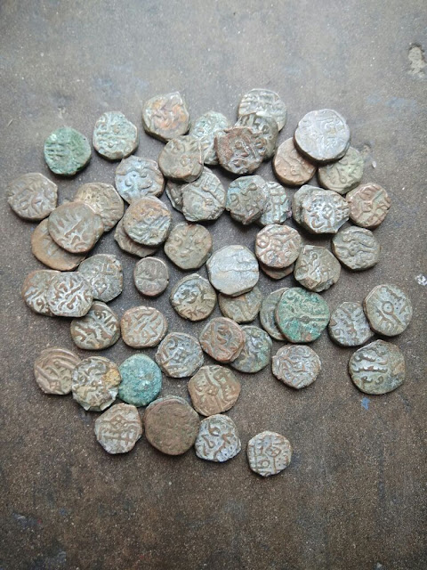 Kashmir copper coin of different ruler