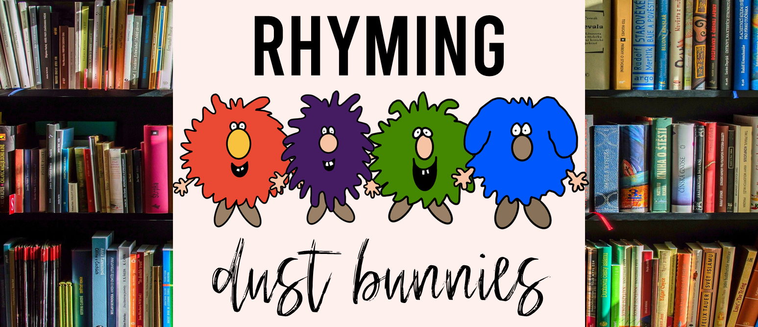 Rhyming Dust Bunnies book activities unit with literacy printables, reading companion worksheets, lesson ideas, and a craft for Kindergarten and First Grade