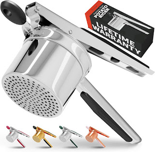 PriorityChef Large Potato Ricer: Elevate Your Mashed Potato Game!