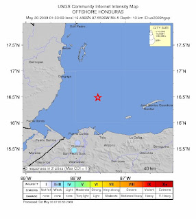 5th Honduran earthquake May 2009