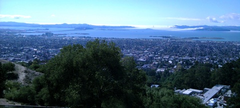 View from hall of science