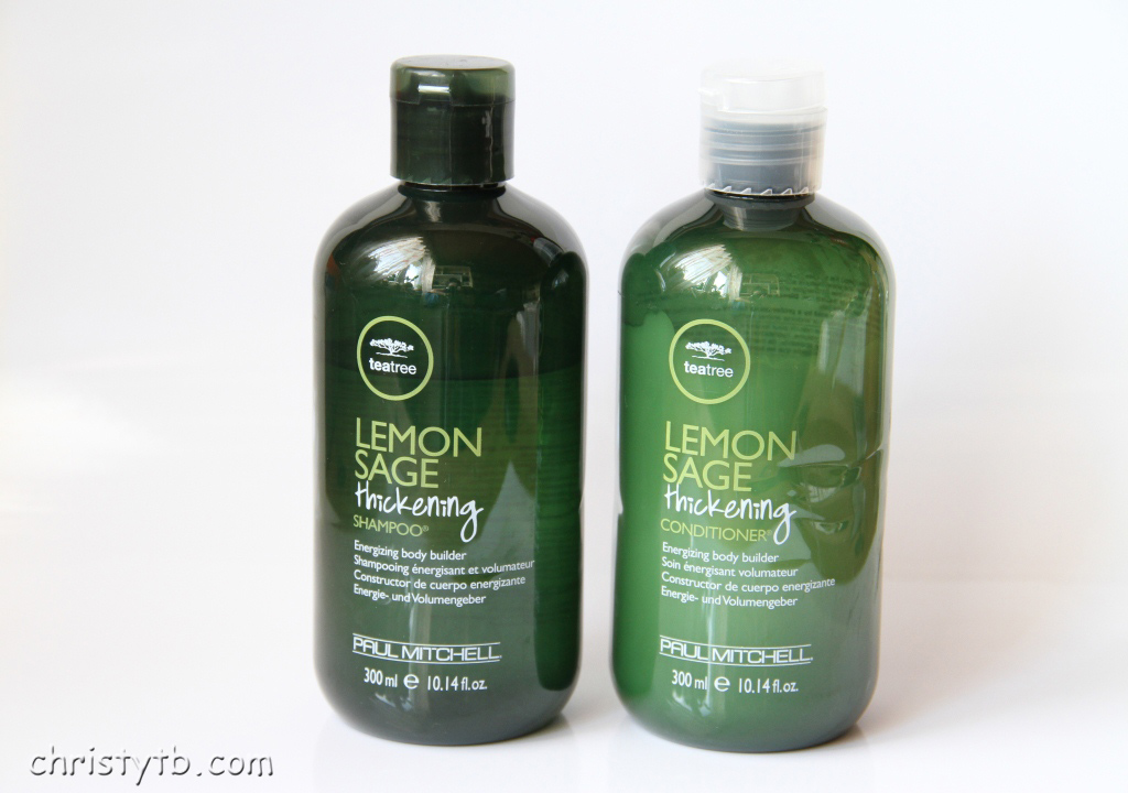 Paul Mitchell Lemon Sage thickening shampoo + conditioner