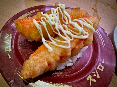 Sushiro, crabstick tempura