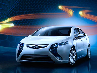 GM has shown the official photos of Opel Ampera