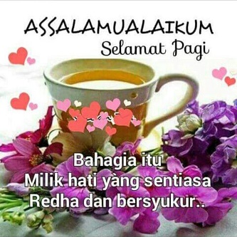  Gambar  DP BBM Ucapan Selamat Pagi Good  Morning 