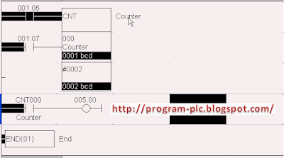 How to Work Counter plc Omron scan 2