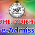 DHE Odisha: +2 (Plus Two) e-Admission 2019 "Second Selection" Merit List and Cut-off Mark
